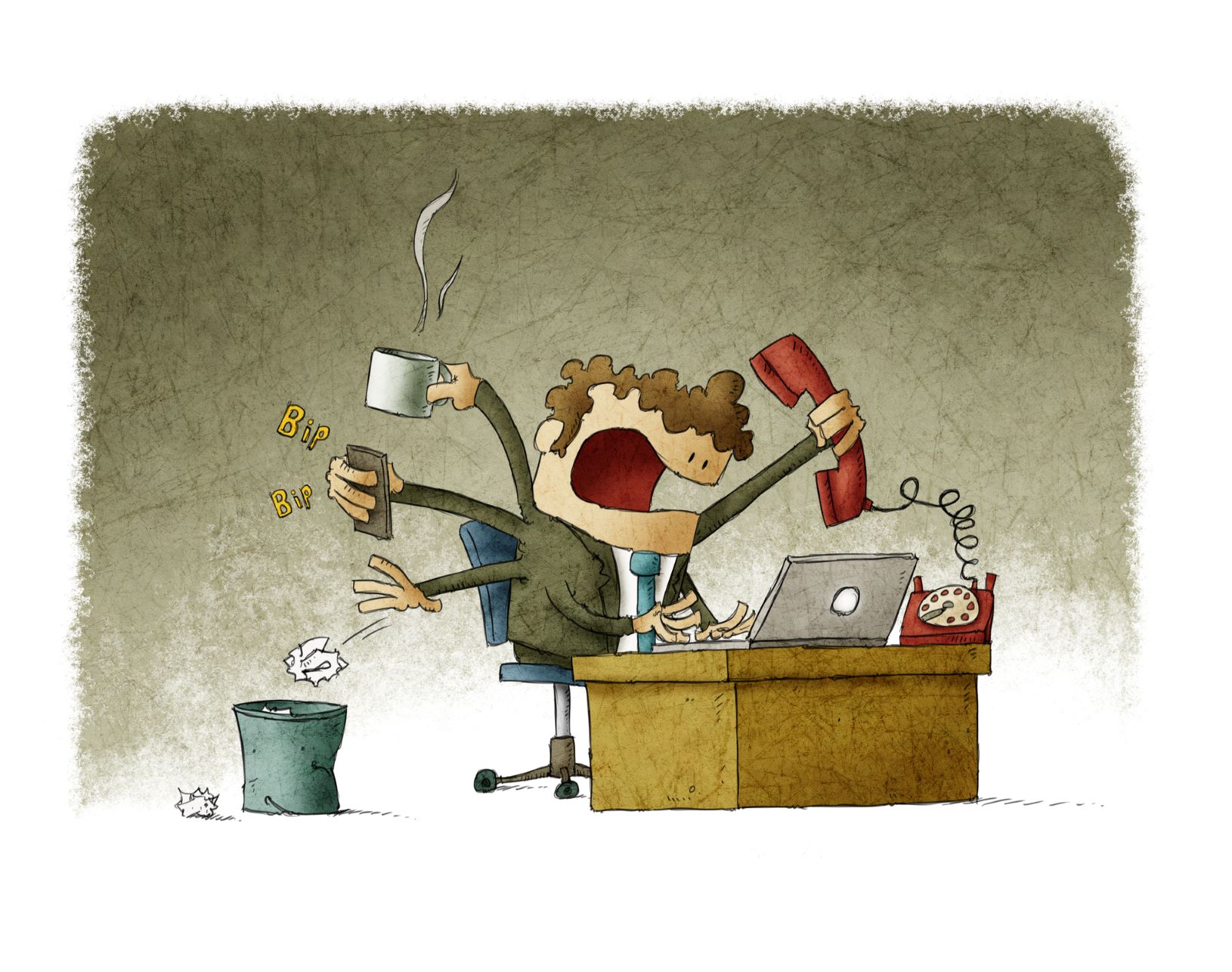 Busy Business Man