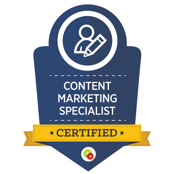 Certified Digital Marketer Content Marketing 
